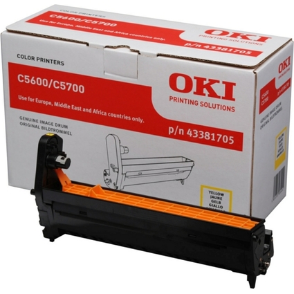 OKI Trommel fr OKI C5600/C5600N/C5700/C5700N, gelb