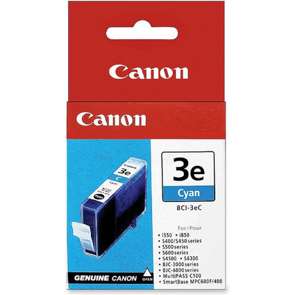 Canon Tinte fr Canon BJC3000/BJC6000/S400/S450, cyan