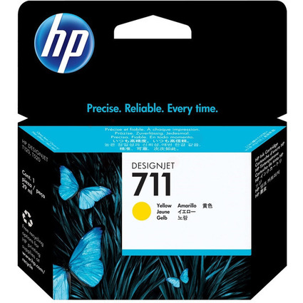 hp Tinte hp 711 fr hp DesignJet T120, gelb