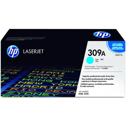 hp Toner hp 309A fr hp ColorLaserJet 3500, cyan