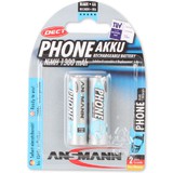 ANSMANN dect NiMH Akku, mignon AA, 1.300 mAh, 2er Blister