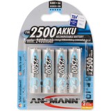 ANSMANN nimh Akku maxE+, mignon (AA) 2.500 mAh, 4er Blister