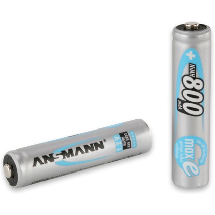 ANSMANN NiMH Akku maxE, Micro (AAA) 800 mAh, 4er Blister