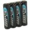 ANSMANN Nickel-Zink-Akku, Micro AAA, 900 mAh, 4er Shrink