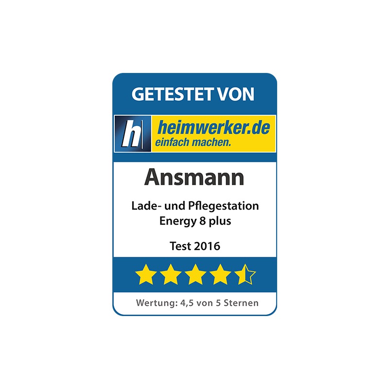 ANSMANN Lade und Pflegestation ENERGY 8 plus, für Akkus ANSMANN Lade und Pflegestation ENERGY 8 plus, für Akkus