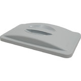 Rubbermaid deckel Slim jim mit Griff, grau