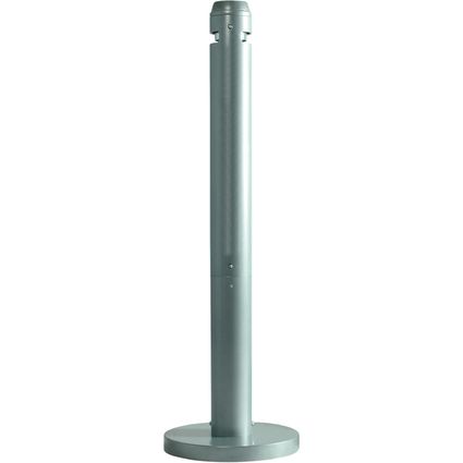 Rubbermaid Standascher Smokers' Pole, rund, silber