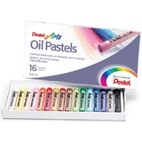 PentelArts Ölpastellkreide PHN4, 16er Kunststoff-Etui