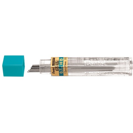 Pentel Druckbleistift-Mine HI-POLYMER SUPER, Hrtegrad: HB