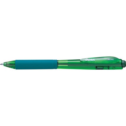 Pentel Druckkugelschreiber BK440, grün