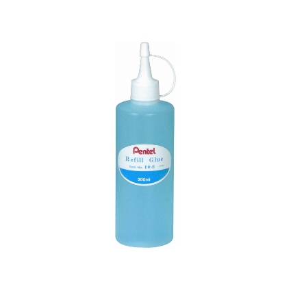 Pentel Flüssigkleber Nachfüll-Flasche ER-S, Inhalt: 300 ml