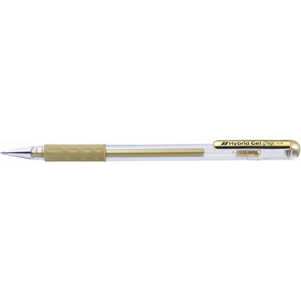 Pentel Gel-Tintenroller Hybrid Gel Grip Metallic K118, gold