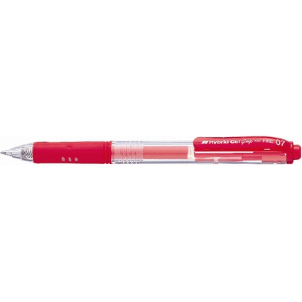 Pentel Gel-Tintenroller Hybrid Gel Grip K157, rot