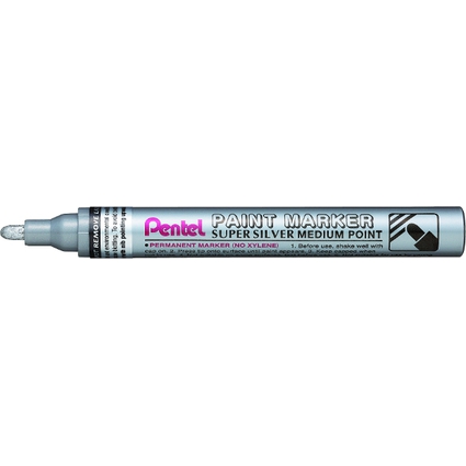 Pentel Lackmarker PAINT MARKER MMP10, silber