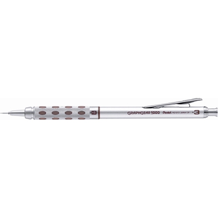 Pentel Druckbleistift GRAPHGEAR 1000, Minenstrke: 0,3 mm