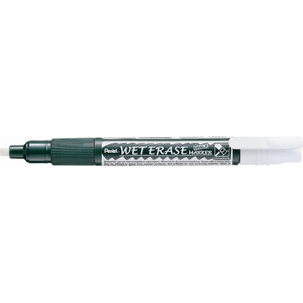 Pentel Kreidemarker "WET ERASE CHALK", Keilspitze, wei