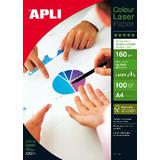 APLI Laser-Foto-Papier, din A4, 160 g/qm, hochglnzend