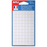 APLI Markierungspunkte, Durchmesser: 8 mm, rund, wei
