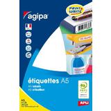 agipa Universal-Etiketten, 100 x 24 mm, weiß