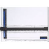 STAEDTLER zeichenplatte Mars, din A3, wei/anthrazit/blau