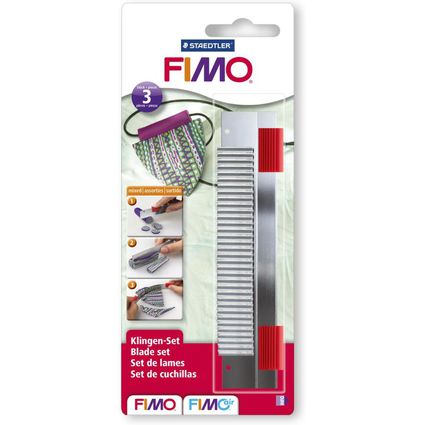 FIMO Cutter, 3-teiliges Messer-Set fr Modelliermasse