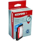 Kores tinte G1522C ersetzt brother LC-980C/LC1100C, cyan