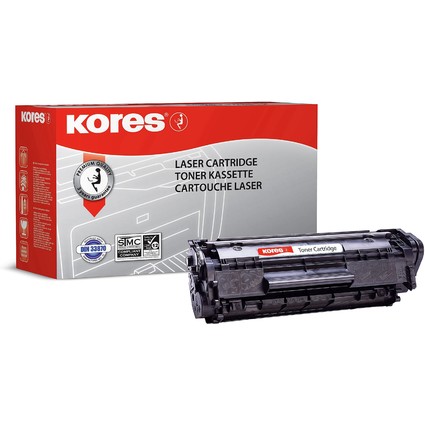 Kores Toner G1114RB ersetzt hp Q2612A/Canon 703, schwarz