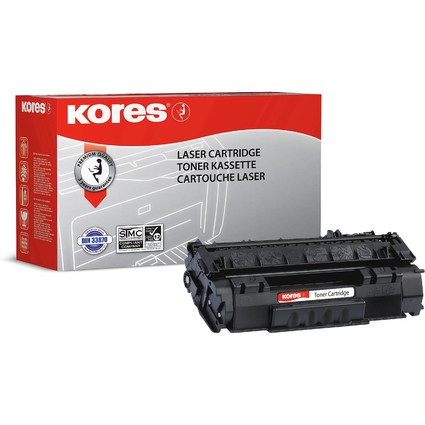 Kores Toner G1207RB ersetzt hp Q7553A/Canon 715, schwarz