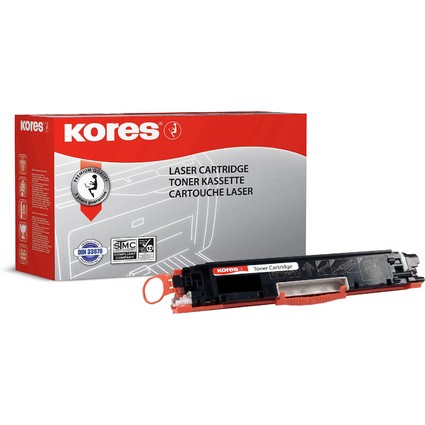 Kores Toner G1226RBS ersetzt Canon 729BK/hp CE310A, schwarz