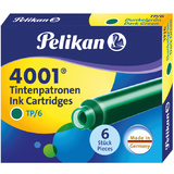 Pelikan tintenpatronen 4001 TP/6, dunkelgrn