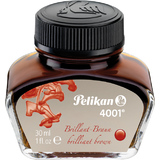 Pelikan tinte 4001 im Glas, braun, Inhalt: 30 ml