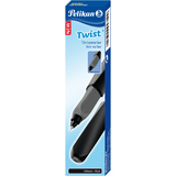 Pelikan twist Tintenroller, schwarz/grau