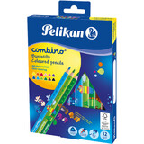 Pelikan dreikant-buntstifte combino, 12er Kartonetui