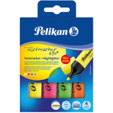 Pelikan textmarker 490, 4er Etui, farbig sortiert