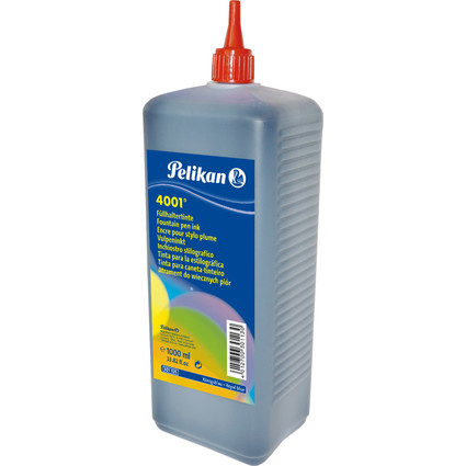 Pelikan Tinte 4001 in Kunststoff-Flasche, knigsblau