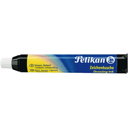 Pelikan Tusche A, Inhalt: 9 ml Patrone, schwarz (17)