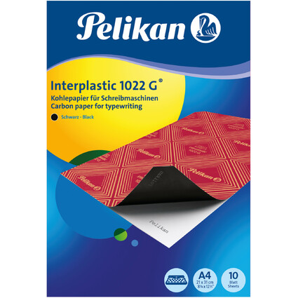Pelikan Kohlepapier interplastic 1022 G, DIN A4, 10 Blatt