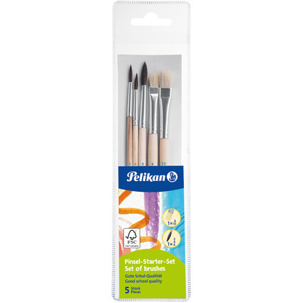 Pelikan Pinsel Starter-Set, 5-teilig