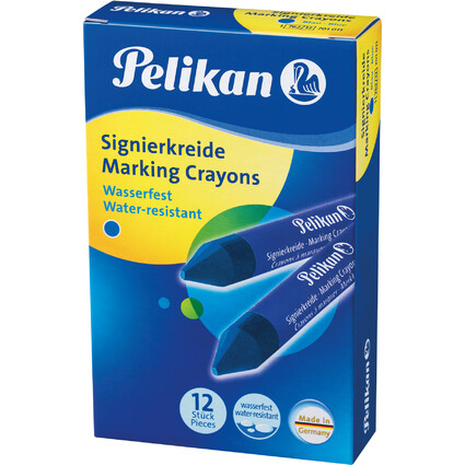 Pelikan Signierkreide 762, blau, Durchmesser: 13,5 mm
