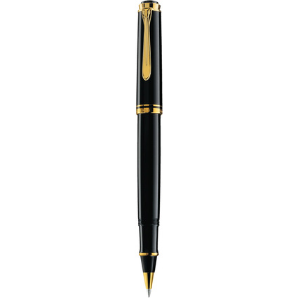 Pelikan Tintenroller "Souvern 400", schwarz/gold