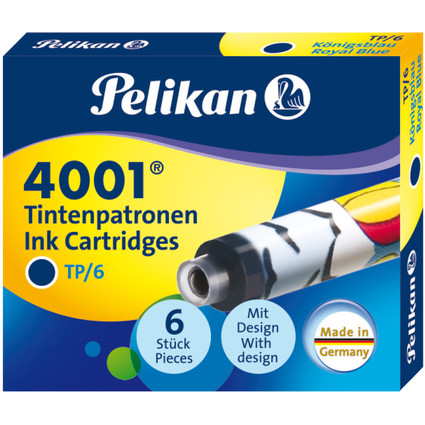 Pelikan Tintenpatronen TP/F/6, knigsblau