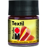 Marabu textilfarbe "Textil", dunkelbraun, 50 ml, im Glas