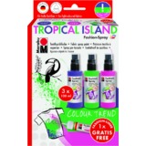 Marabu Textilsprhfarbe "Fashion-Spray", set TROPICAL ISLAND