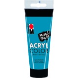 Marabu acrylfarbe "AcrylColor", cyanblau, 100 ml