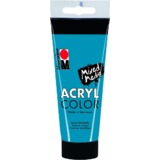 Marabu acrylfarbe "AcrylColor", cyanblau, 100 ml