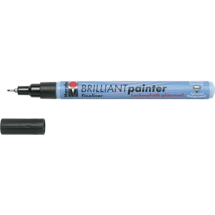 Marabu Lackmarker "Brilliant Painter", schwarz