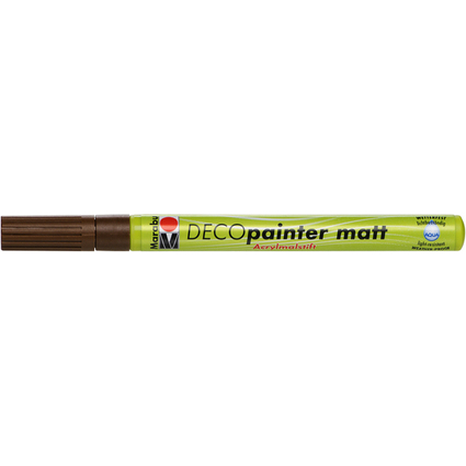 Marabu Acrylmarker "Deco Painter matt", kakao