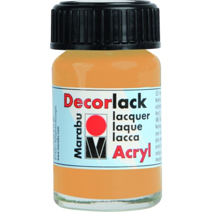 Marabu Acryllack "Decorlack", metallic-gold, 15 ml, im Glas