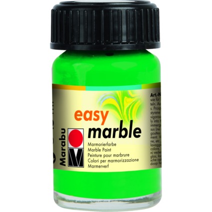 Marabu Marmorierfarbe "Easy Marble", saftgrün, 15 ml, Glas