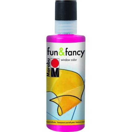 Marabu Window Color "fun & fancy", 80 ml, himbeere